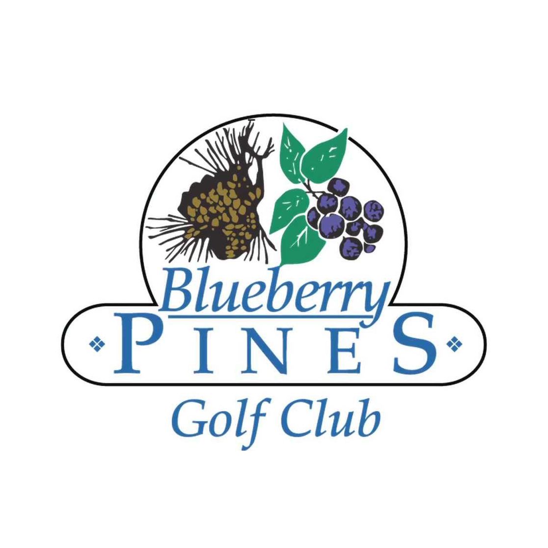 Blueberry Pines Golf Club's logo