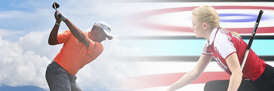 Golf post media