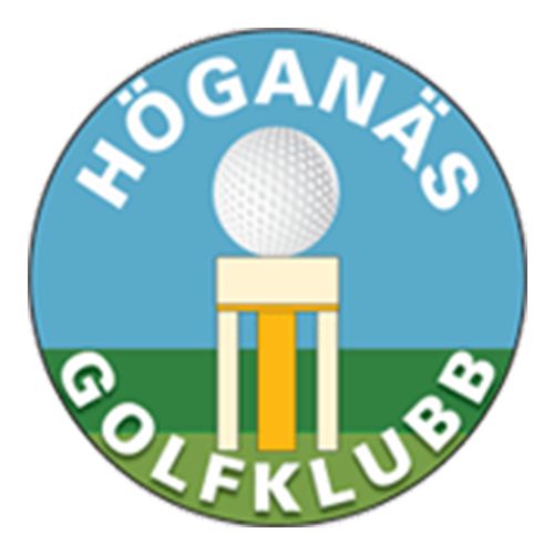 Hoganas Golfklubb and P&p's logo