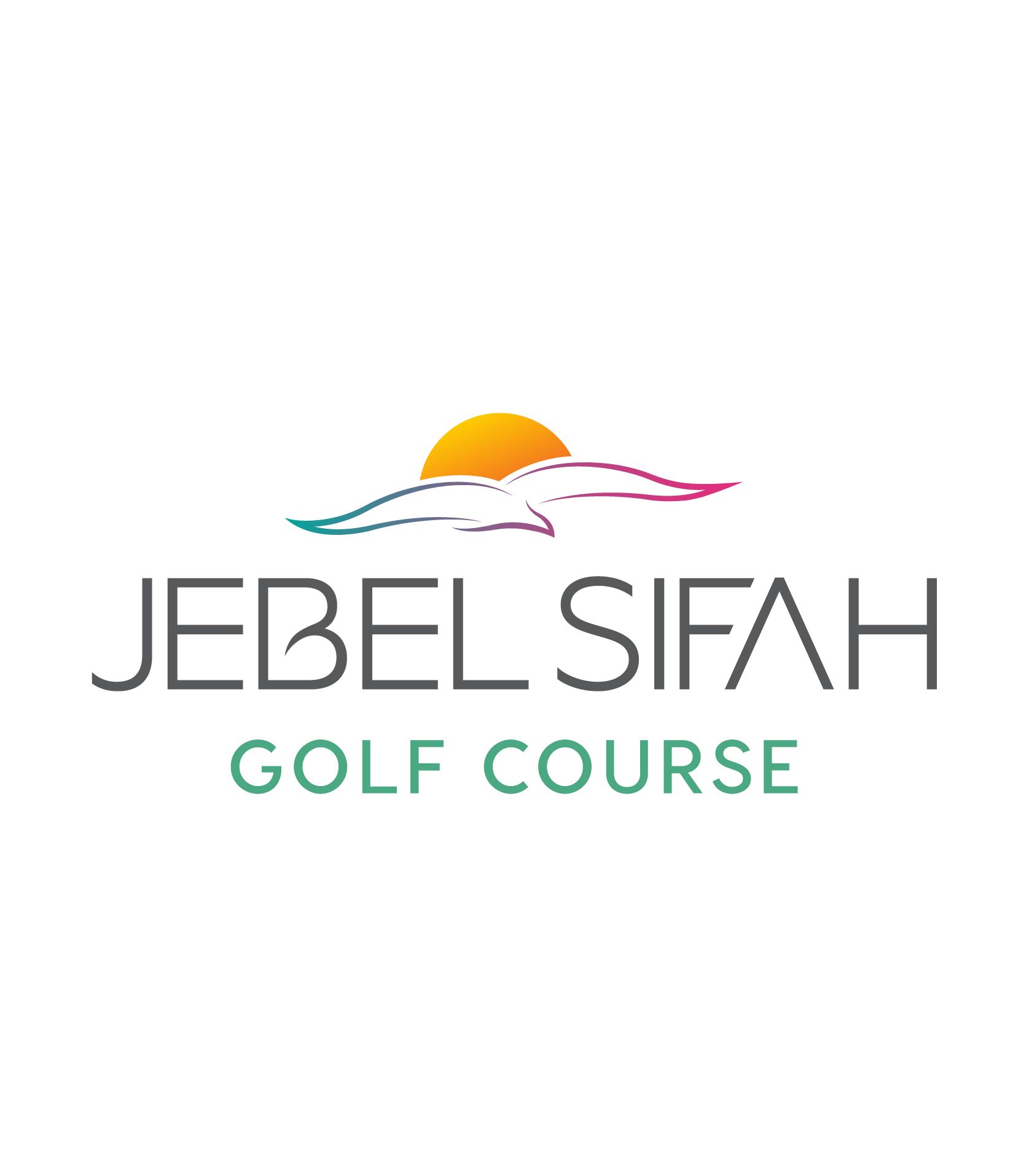 Logo of golf course named Jebel Sifah Golf Course