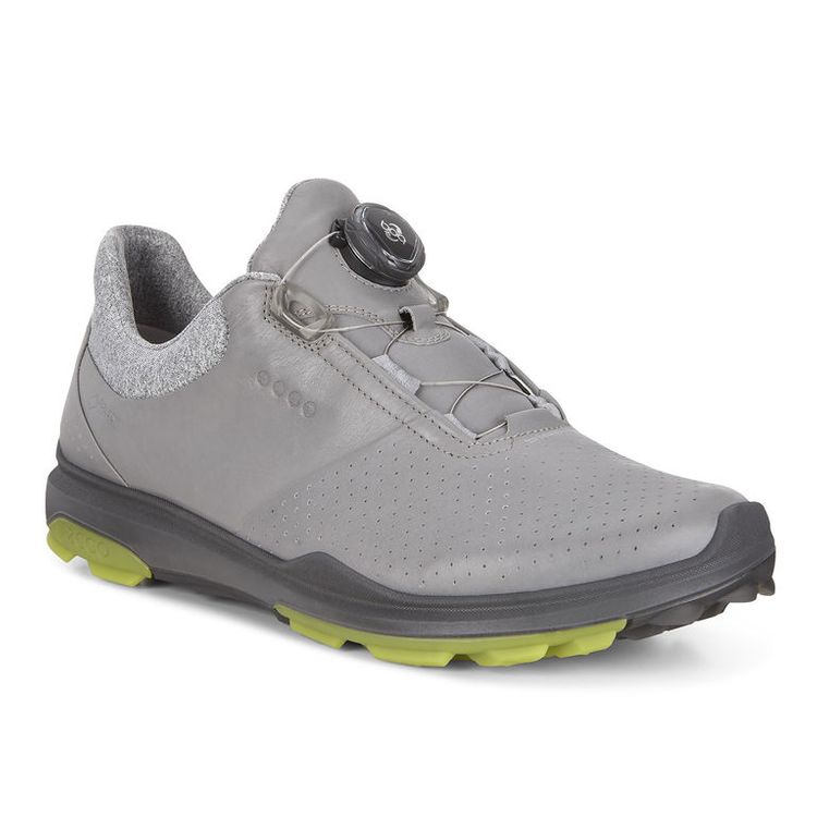 ECCO BIOM Hybrid 3 BOA Men's Golf Shoe Grey Shoes ECCO All