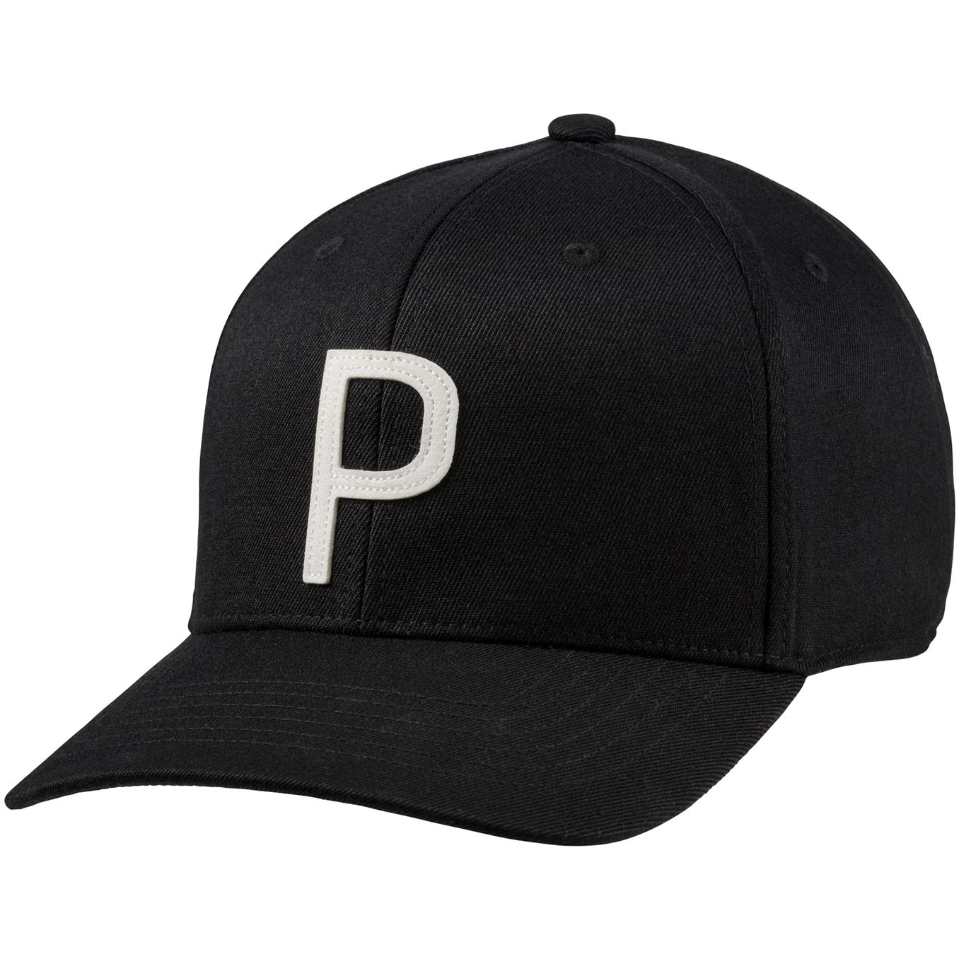Cap Throwback P 110 Snapback Puma Black - AW18 Puma Golf Picture