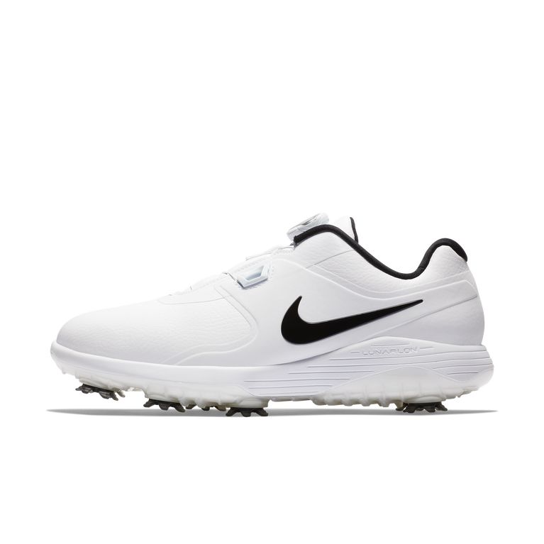 Shoes Nike Vapor Pro BOA Men's Golf Shoe - White/Black Nike Golf Picture