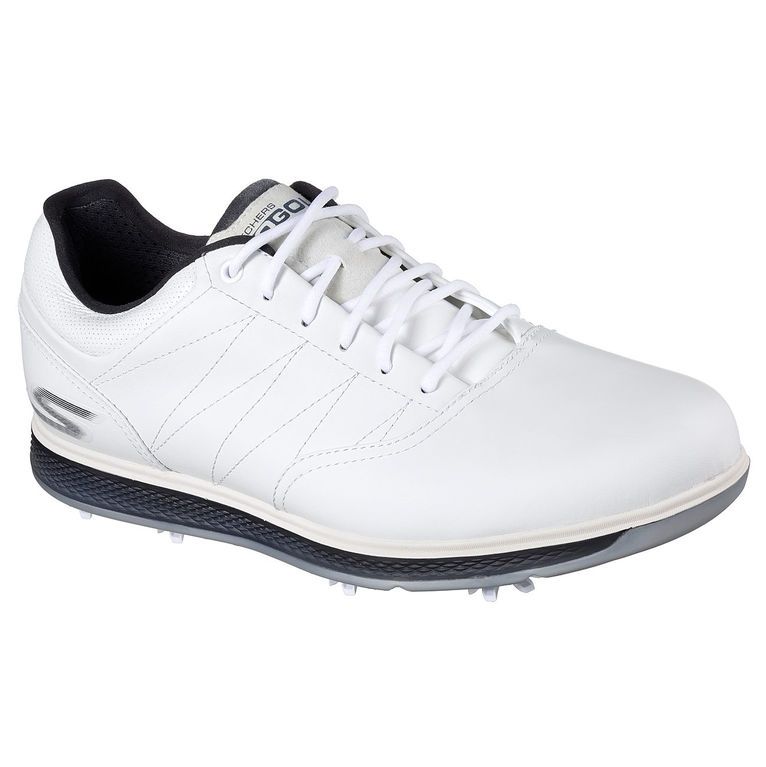 Shoes Skechers GO GOLF Pro V.3 Men's Golf Shoe - White/Navy Skechers Picture