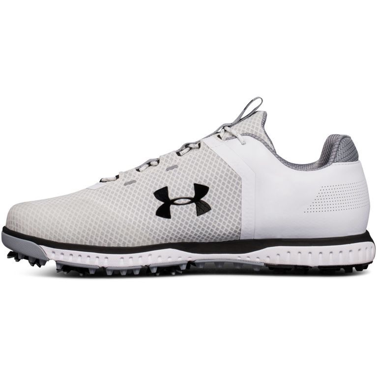 Shoes Under Armour Fade RST Men's Golf Shoe - White/Black Under Armour Picture