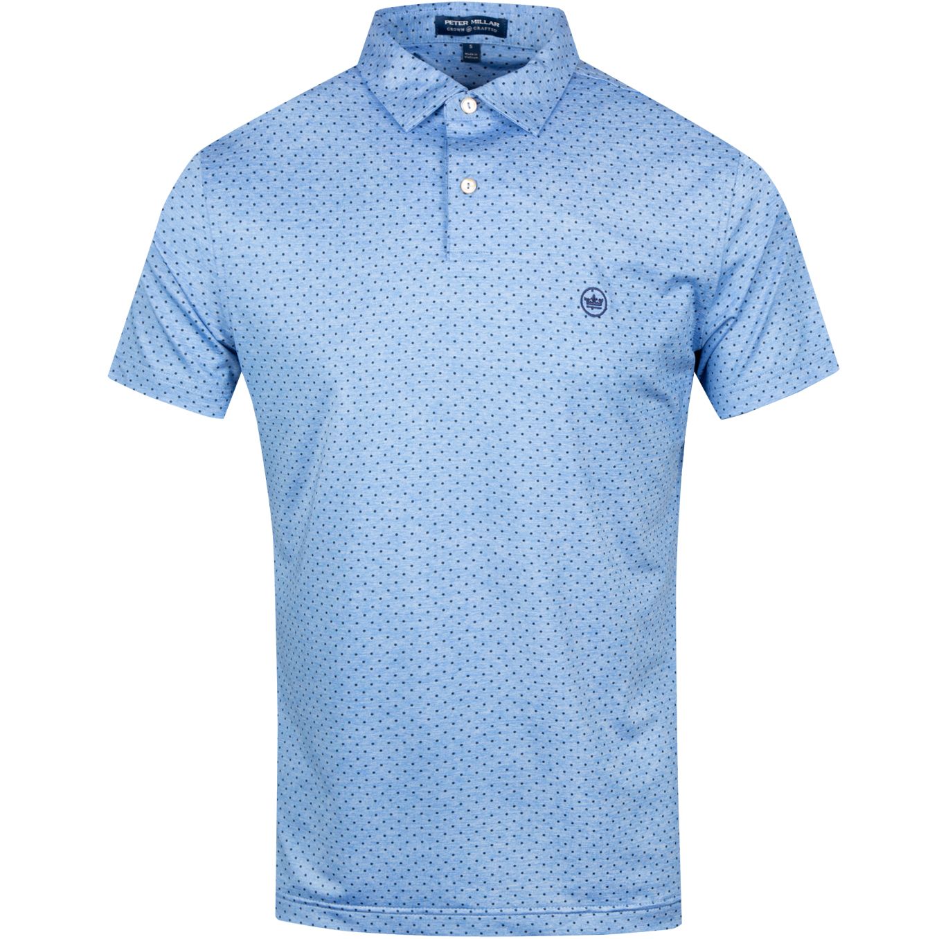 Polo Count Printed Polka Dot Vessel - SS19 Peter Millar Picture