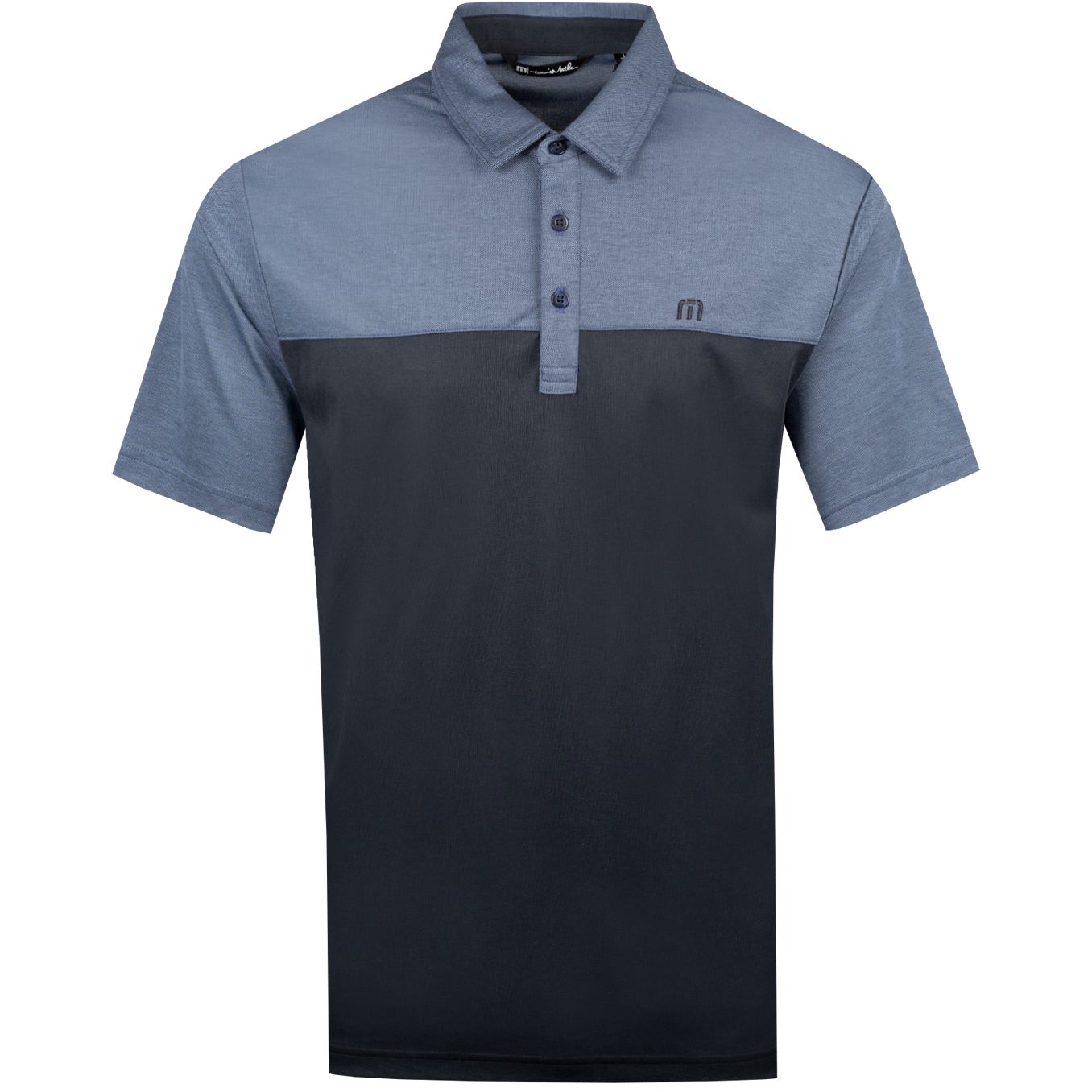Polo Big Mike Vintage Indigo/Black - SS19 TravisMathew Picture