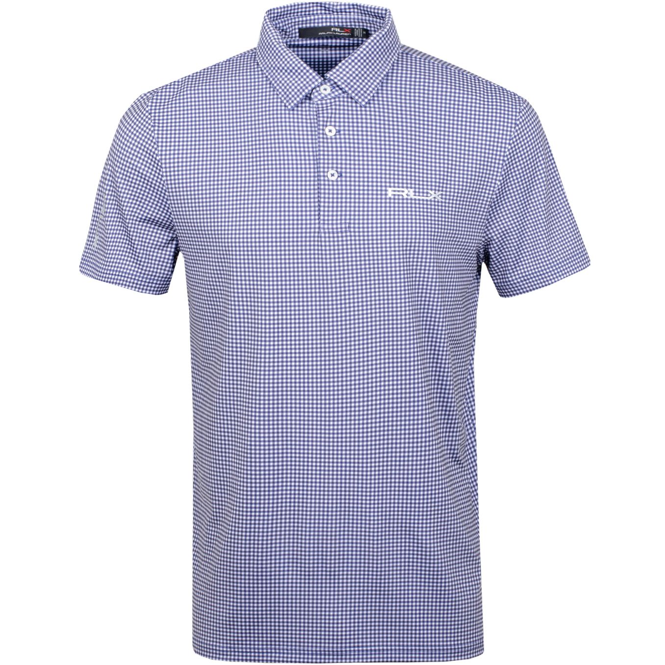 Polo Gingham Print Airflow French Navy/Pure White - SS19 Polo Ralph Lauren Picture