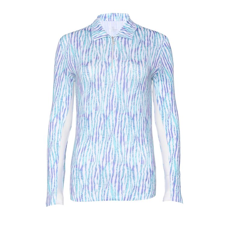 Outerwear Bette & Court Exotica Long Sleeve Quarter Zip Bette & Court Picture