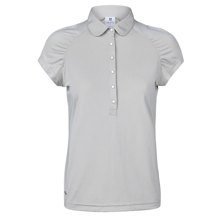Cap Daily Ariana Sahara Cap Sleeve Polo Daily Sports Picture