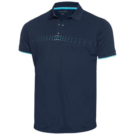 Polo Milo Ventil8 Plus Navy/River Blue/Snow - AW18 Galvin Green Picture