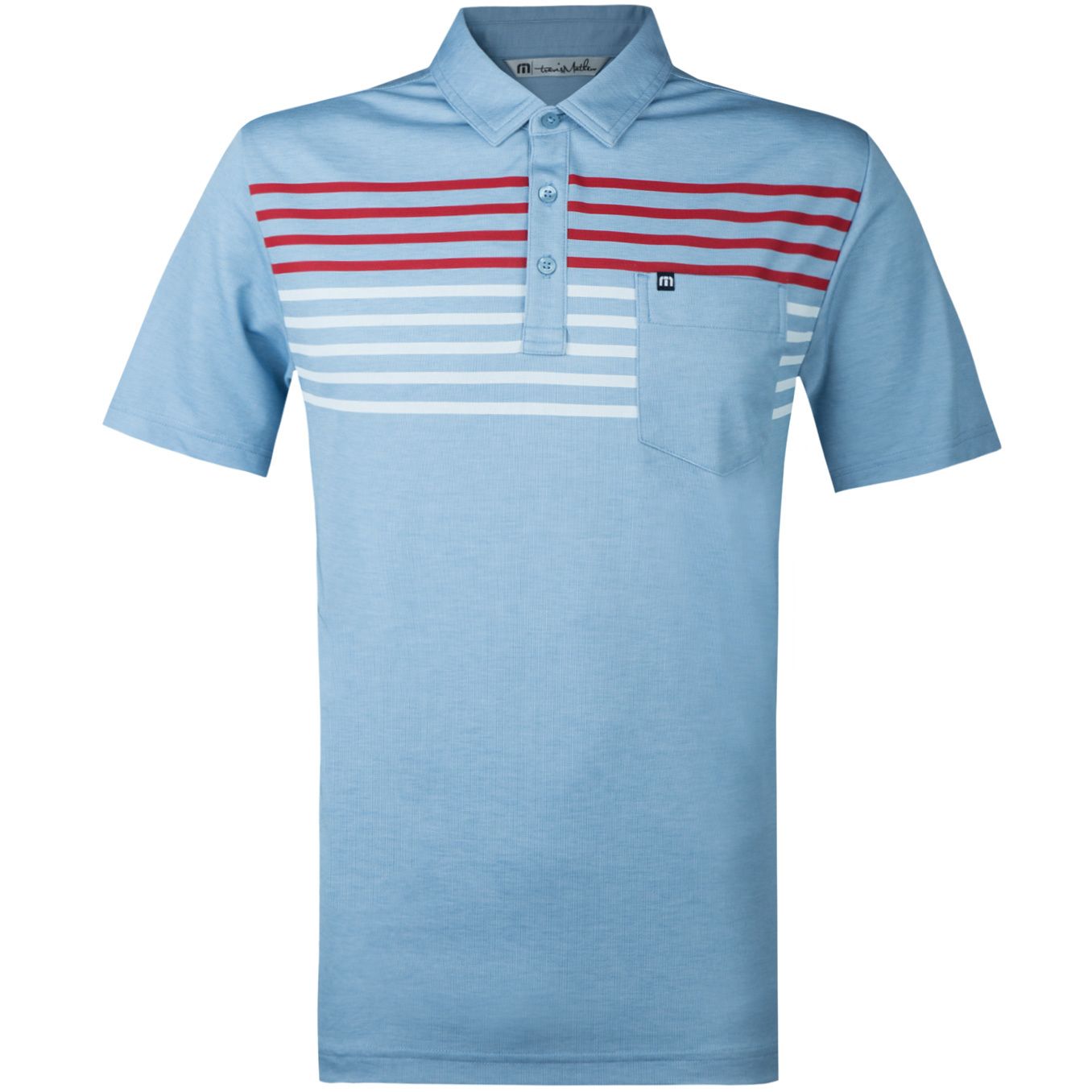 Polo Shipwreck Polo Heather Allure - SS18 TravisMathew Picture