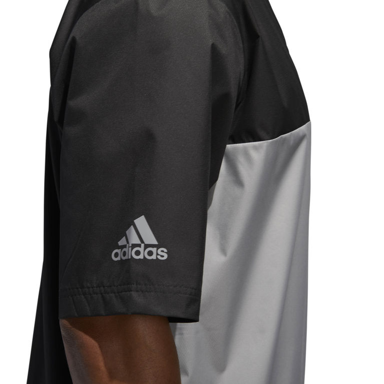 adidas golf short sleeve rain jacket