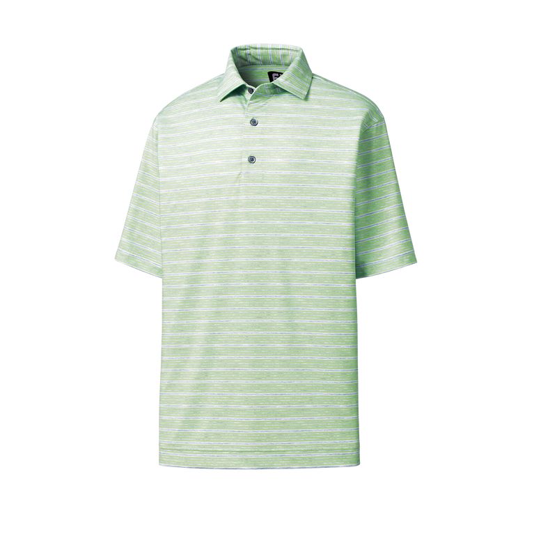 Shirt FootJoy Lisle Space Dye Stripe Polo FootJoy Picture