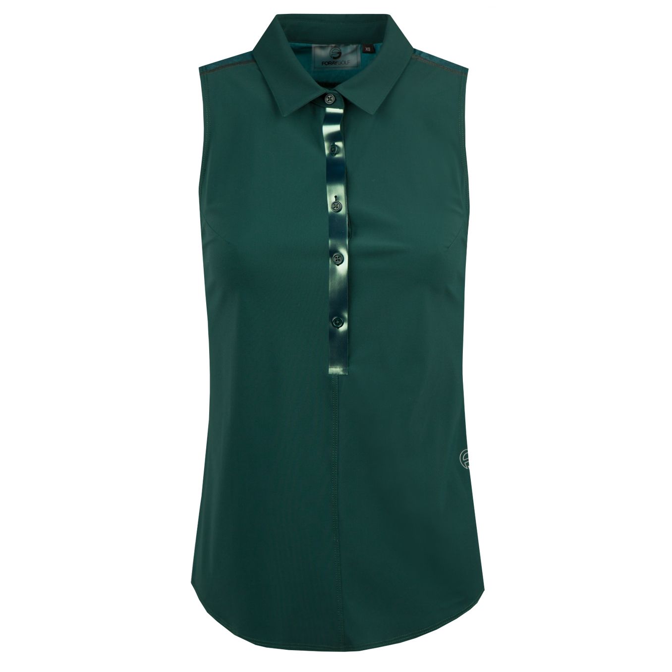 Polo Core Sleeveless Perforated Back Teal - 2018 Foray Golf Picture
