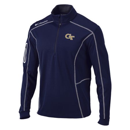 Shirt Columbia Georgia Tech Shotgun Golf 1/4 Zip Outdoor Custom Sportswear Picture