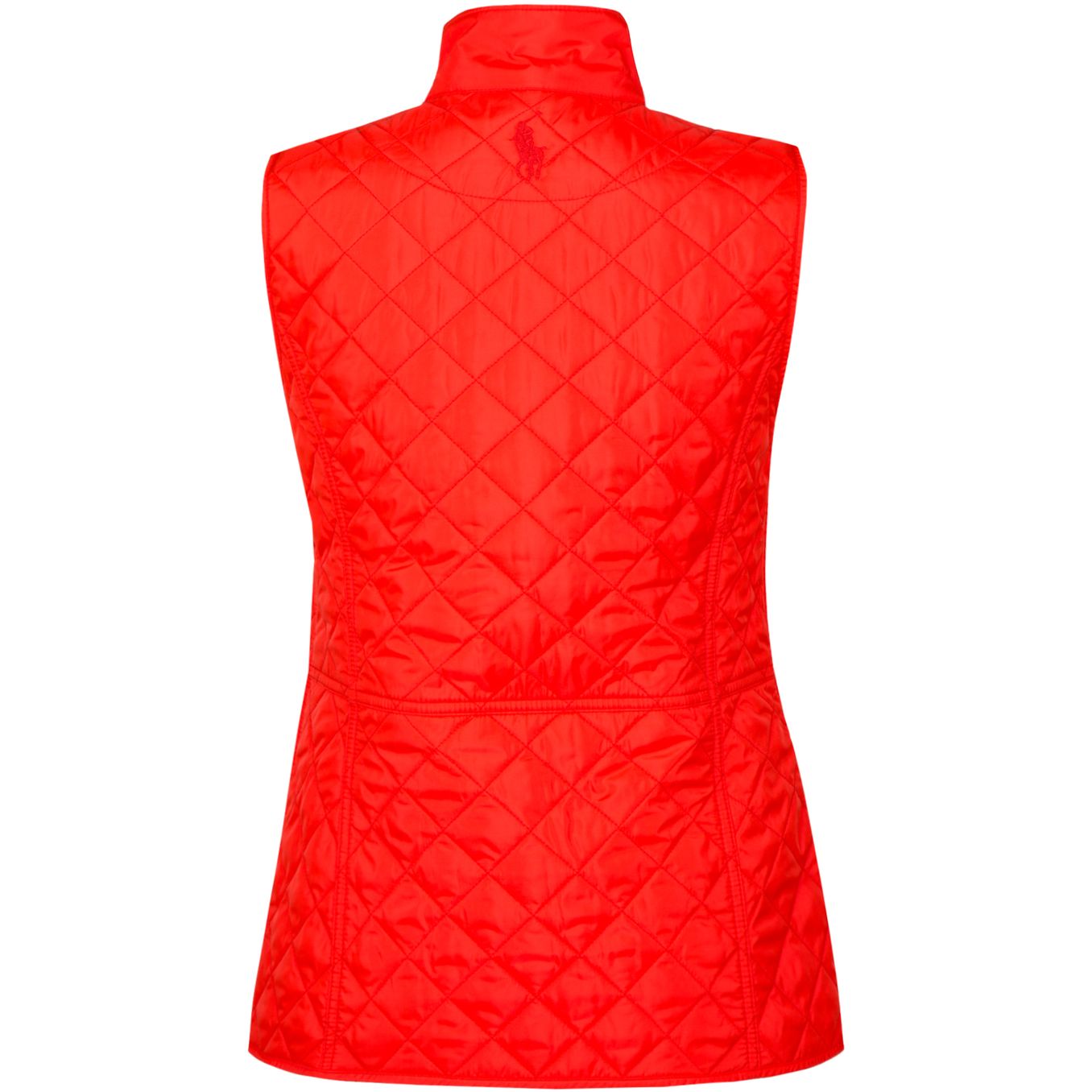 Jacket Womens Heritage Quilted Vest Blaze Red - SS18 Polo Ralph Lauren Picture