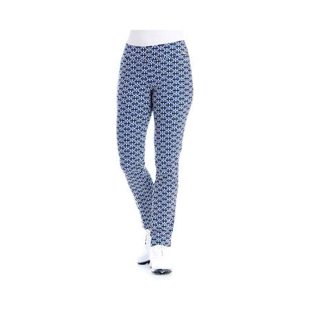 Trousers Swing Control Retro Blue Backspin Slim Pant Swing Control Picture