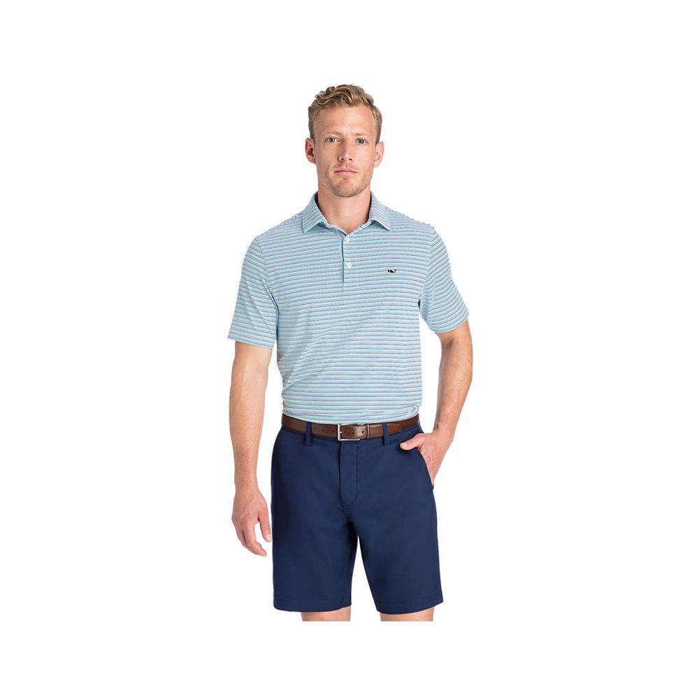 Polo Vineyard Vines Four-Color Feeder Stripe Polo Vineyard Vines Picture