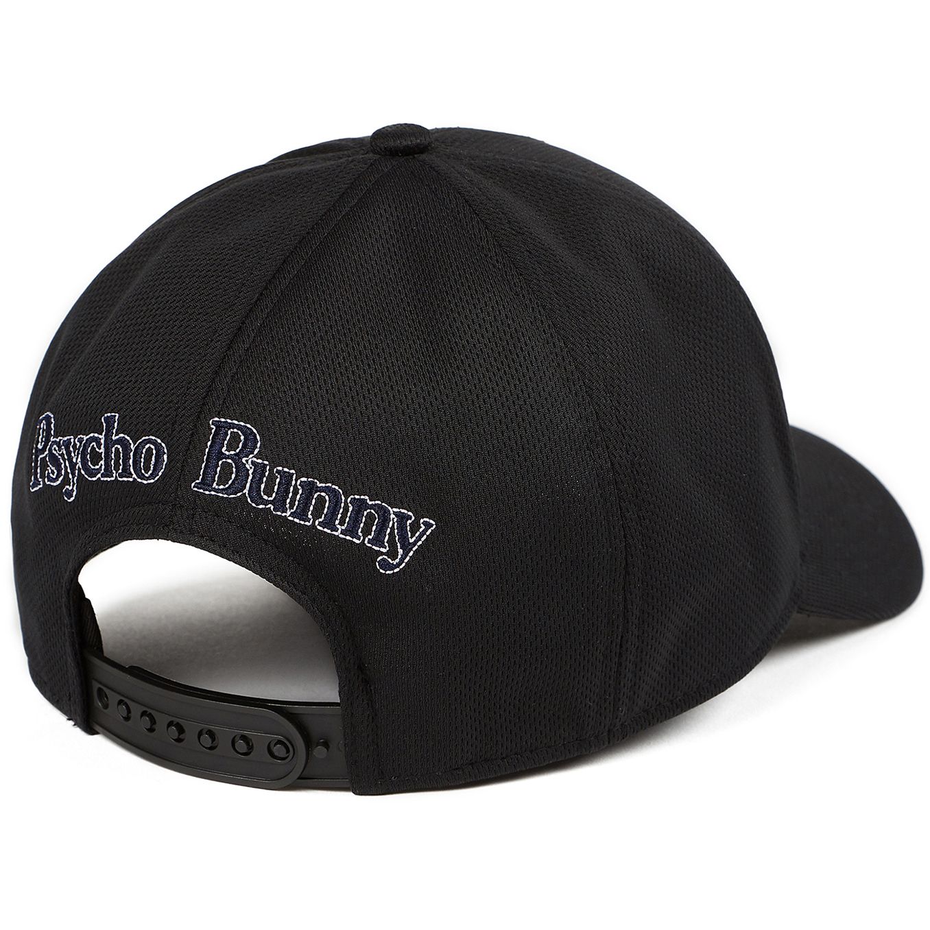 Cap Sport Pique Baseball Cap Black - AW19 Psycho Bunny Picture