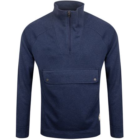 MidLayer Fusion Quarter Zip Peacoat Heather - AW19 Puma Golf Picture