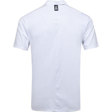 Polo TW Vapor Stripe Block Polo White/Pure Platinum Nike Golf Picture