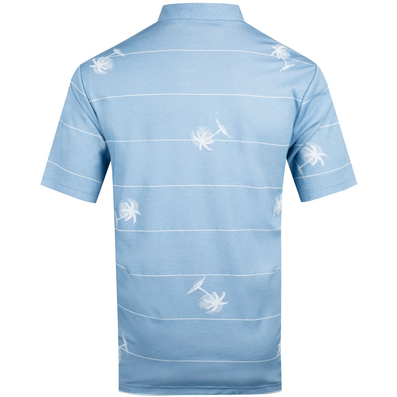 Polo Baumen Around Heather Parisian Blue TravisMathew Picture
