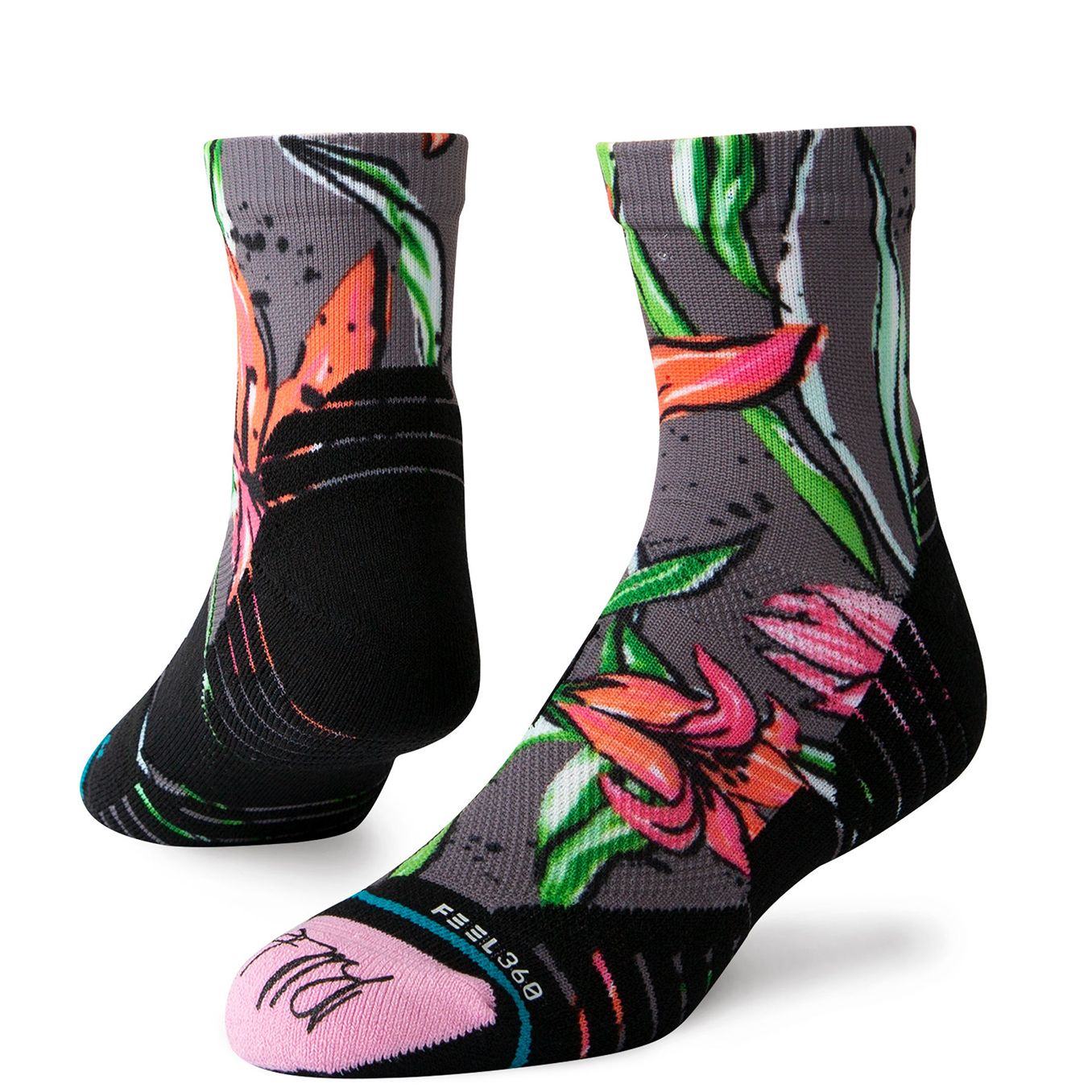 Socks Driver Quarter Pink - SS19 Stance Picture