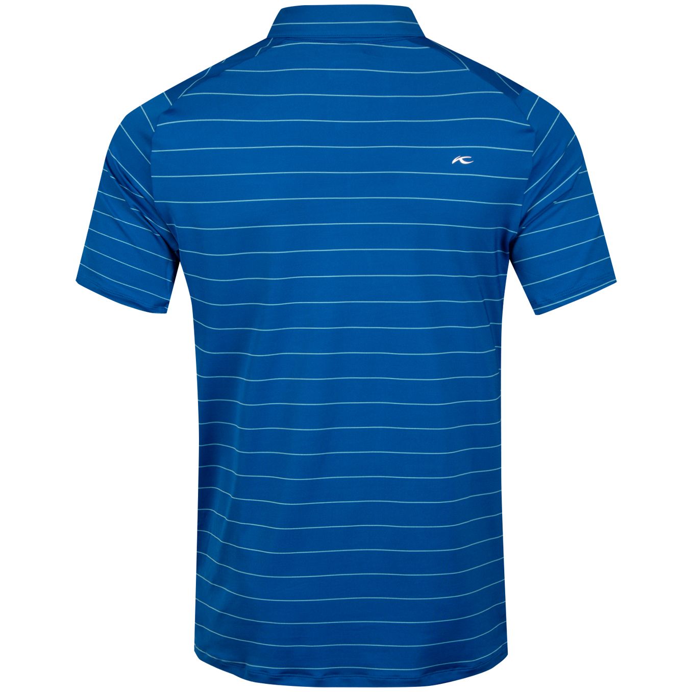 Polo Soren Big Stripes Polo Pacific Blue/Aqua - SS19 Kjus Picture