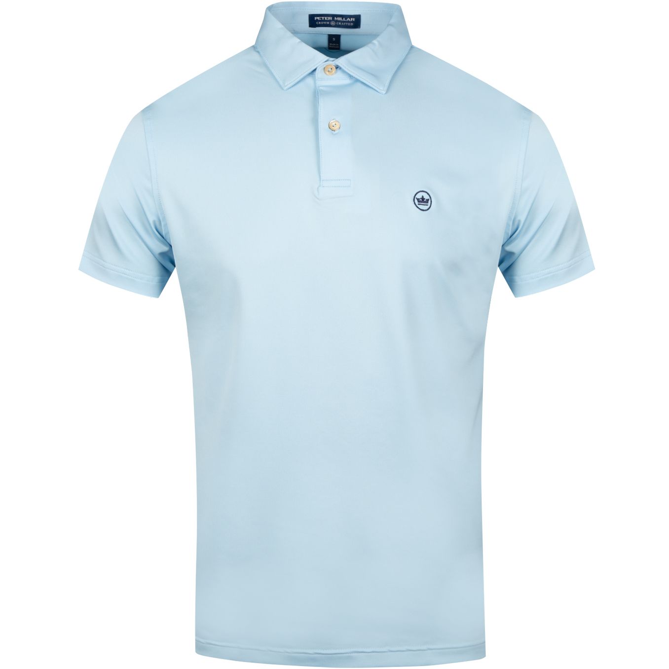 Polo Solid Jersey Tour Fit Tar Heel Blue - SS19 Peter Millar Picture
