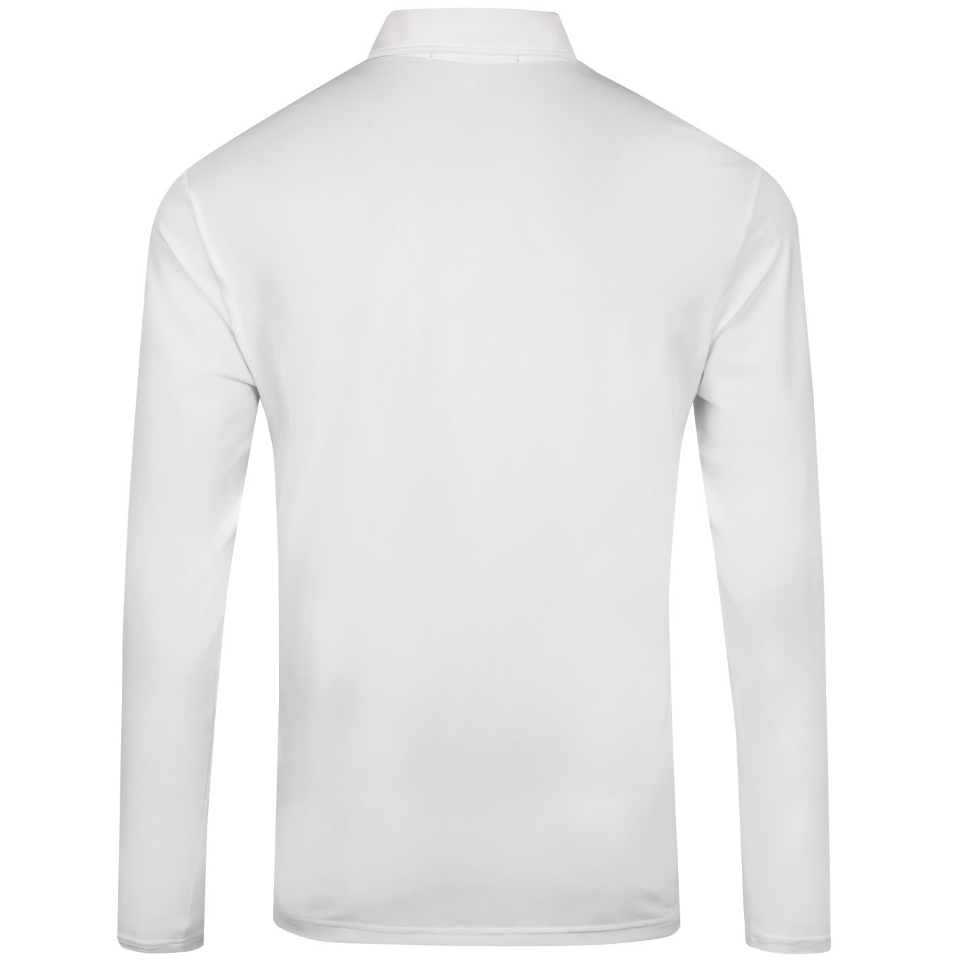 Polo LS Solid Airflow Jersey Pure White - SS19 Polo Ralph Lauren Picture
