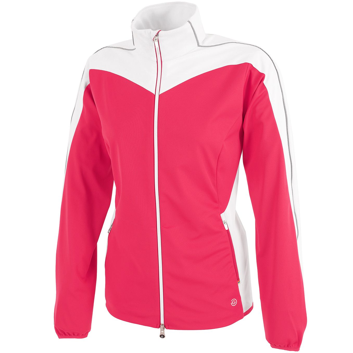 Jacket Womens Leslie Interface-1 Jacket Azalea/White - AW19 Galvin Green Picture