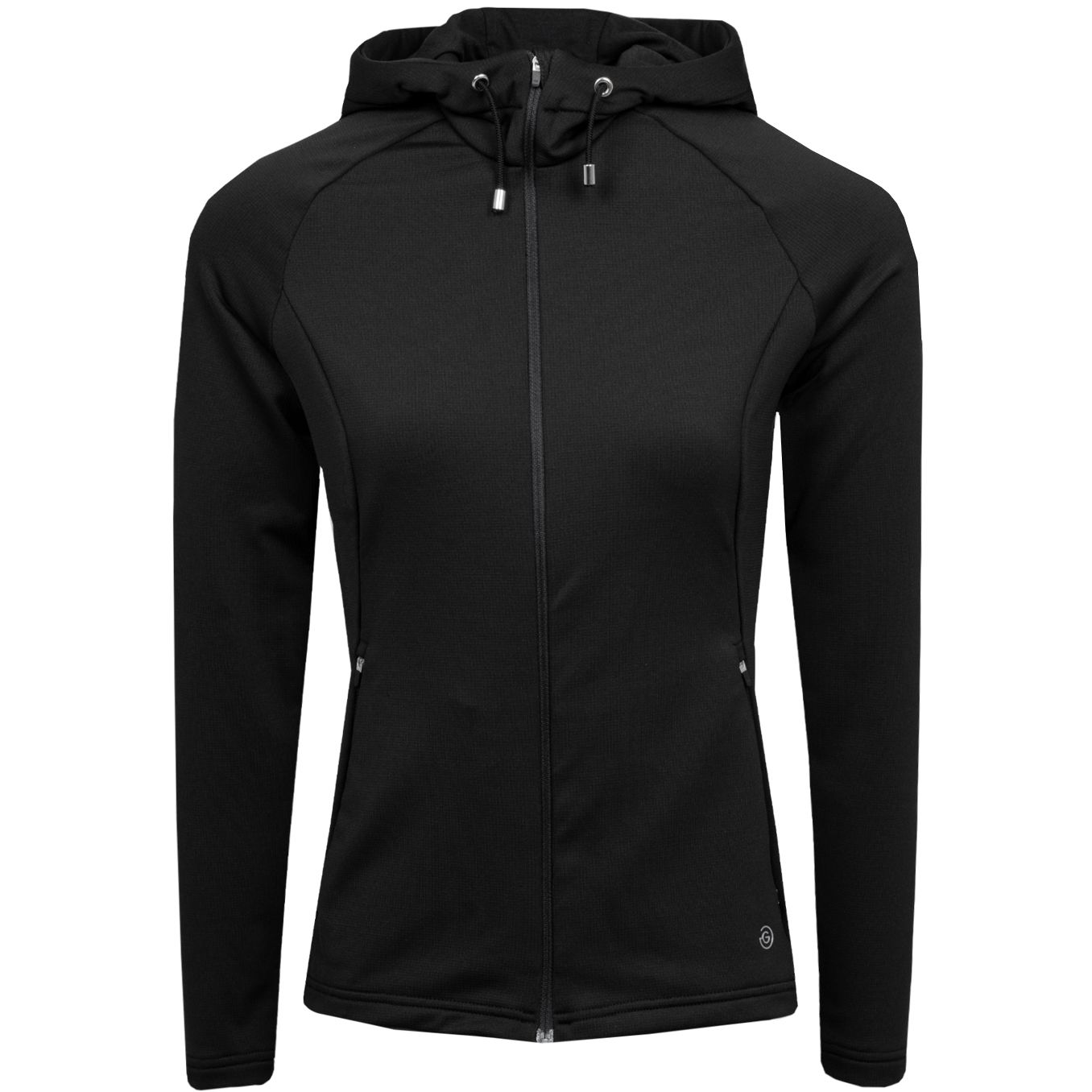 Hoodie Womens Diane Insula Jacket Black - AW19 Galvin Green Picture