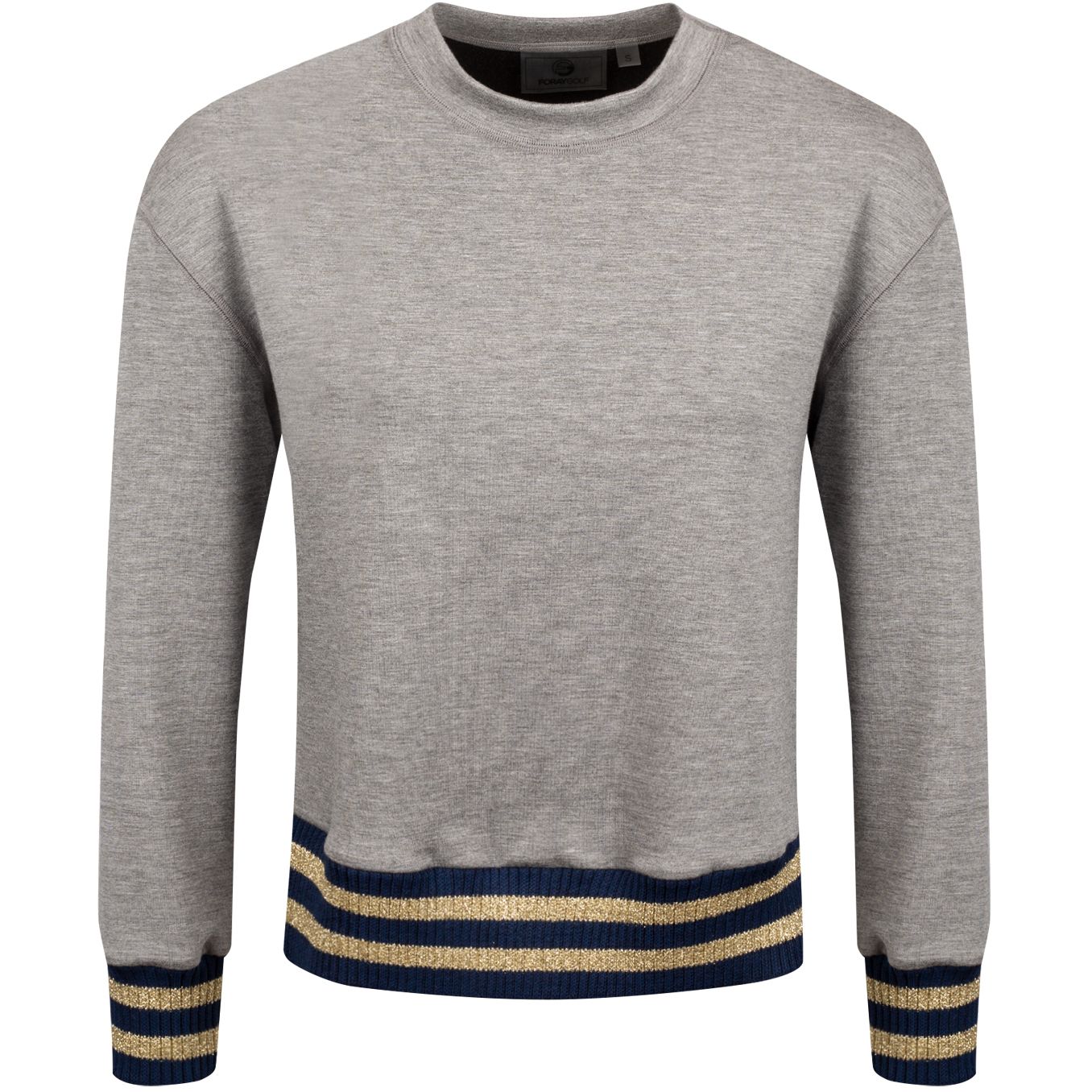 Hoodie Womens Rockstud Layering Grey Marl - 2019 Foray Golf Picture