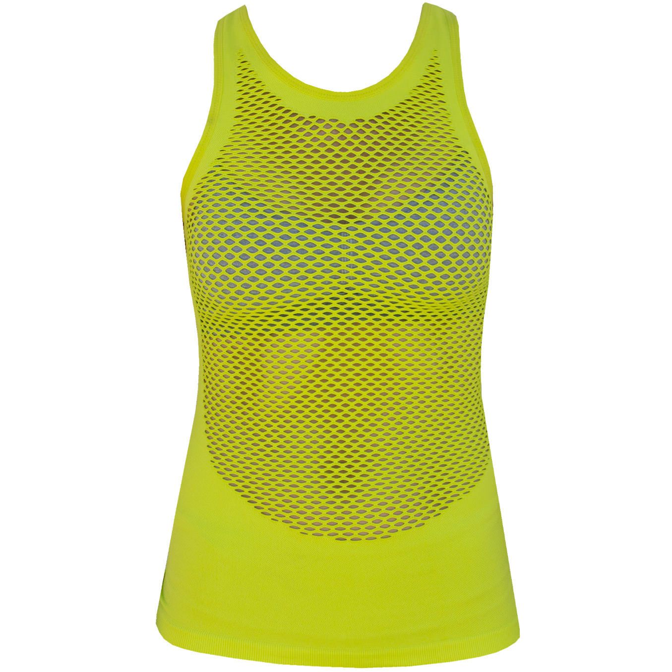 Shirt Womens Studio Seamless Mesh Tank Lab Lime Adidas Golf Picture