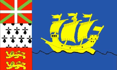 Saint Pierre and Miquelon Flag