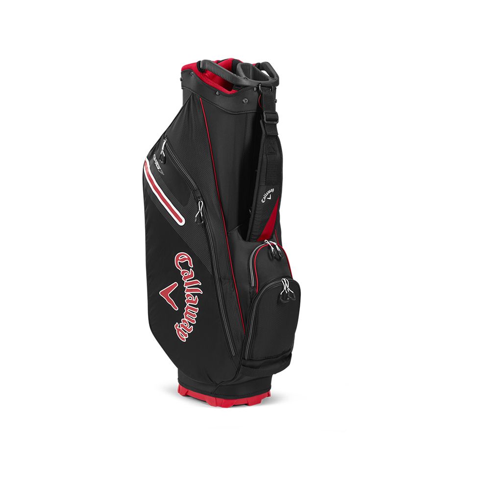 GolfBag Org 7 Cart Bag - Black/Red Callaway Golf Picture