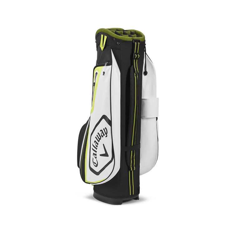 Chev 14 Cart Bag Black/Floral Yellow GolfBag Callaway Golf All