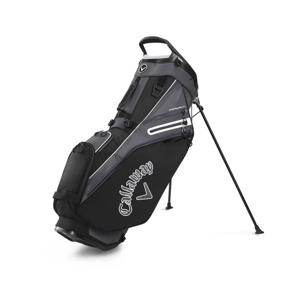 GolfBag Fairway 14 Double Strap Stand Bag - Black/Charcoal Callaway Golf Picture