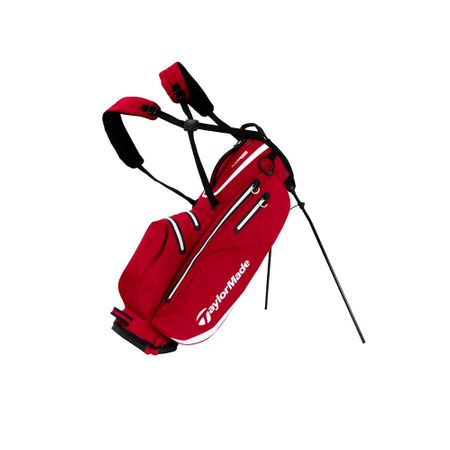 GolfBag FlexTech Waterproof Stand Bag - Red/White TaylorMade Golf Picture