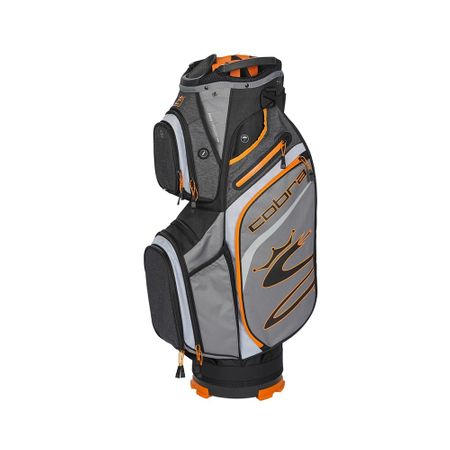 GolfBag Ultralight Cart Bag - Quiet Shade/Vibrant Orange Cobra Golf Picture