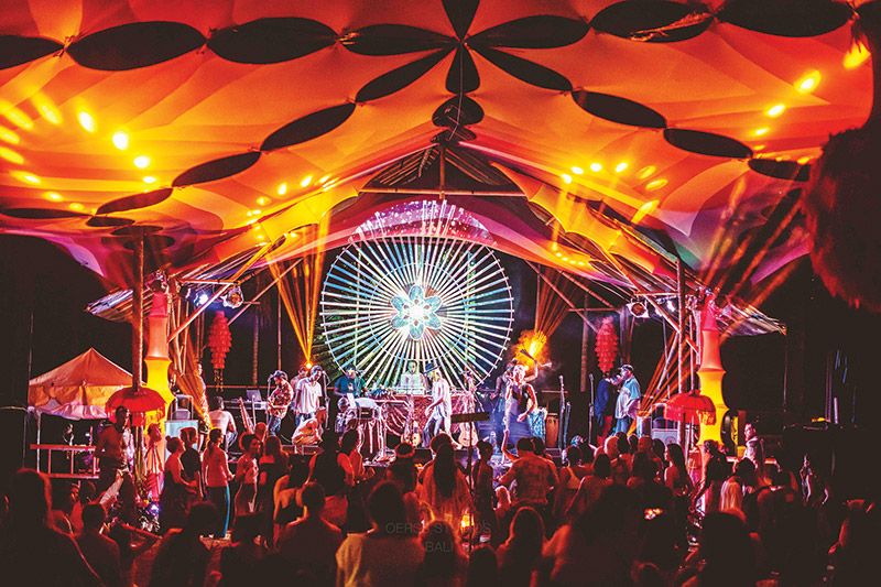 Bali Spirit Festival illustration