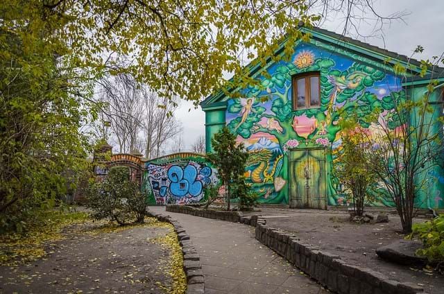 Freetown Christiania illustration