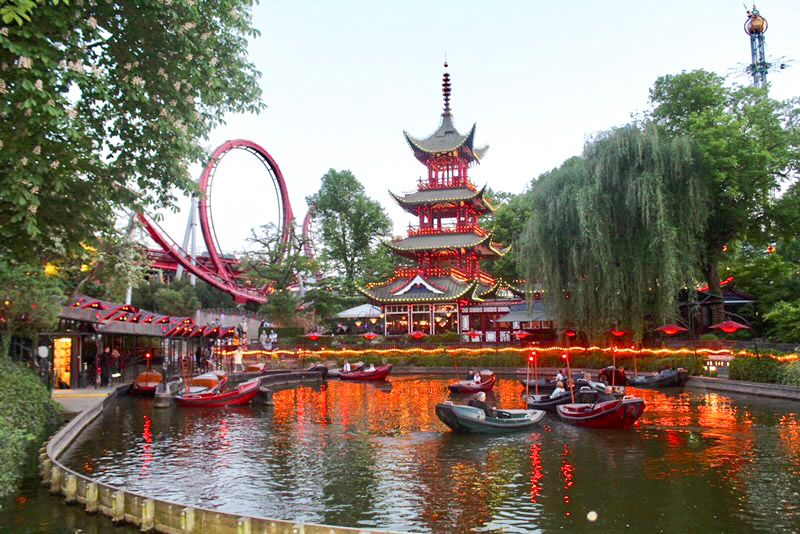 Tivoli Gardens illustration