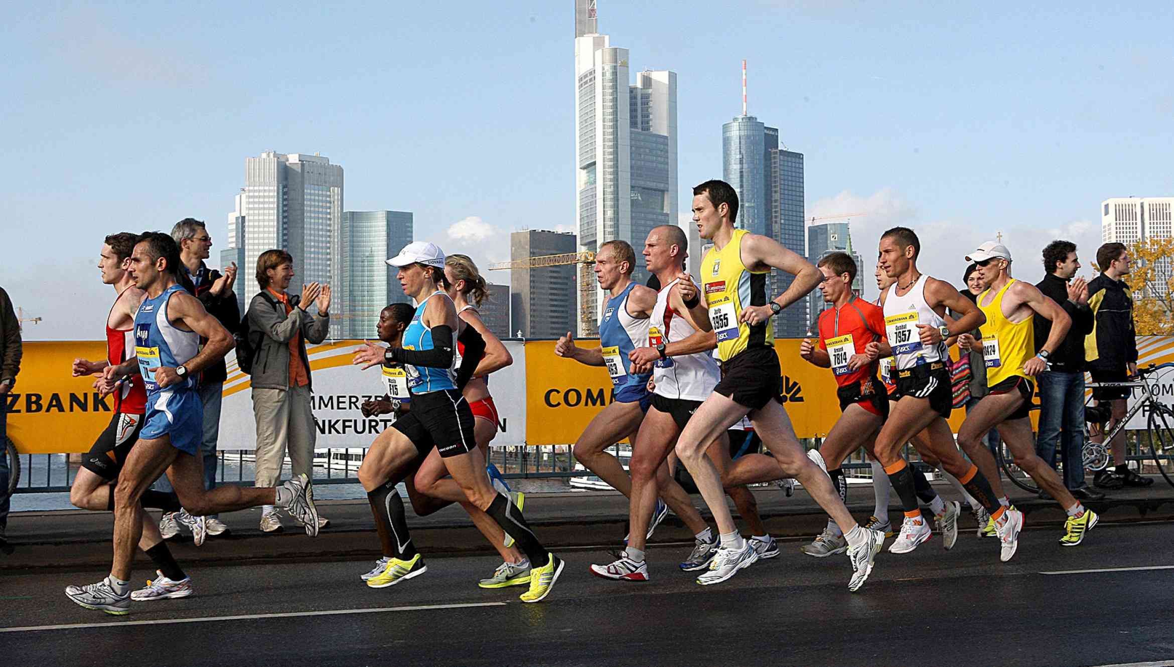 Frankfurt Marathon illustration