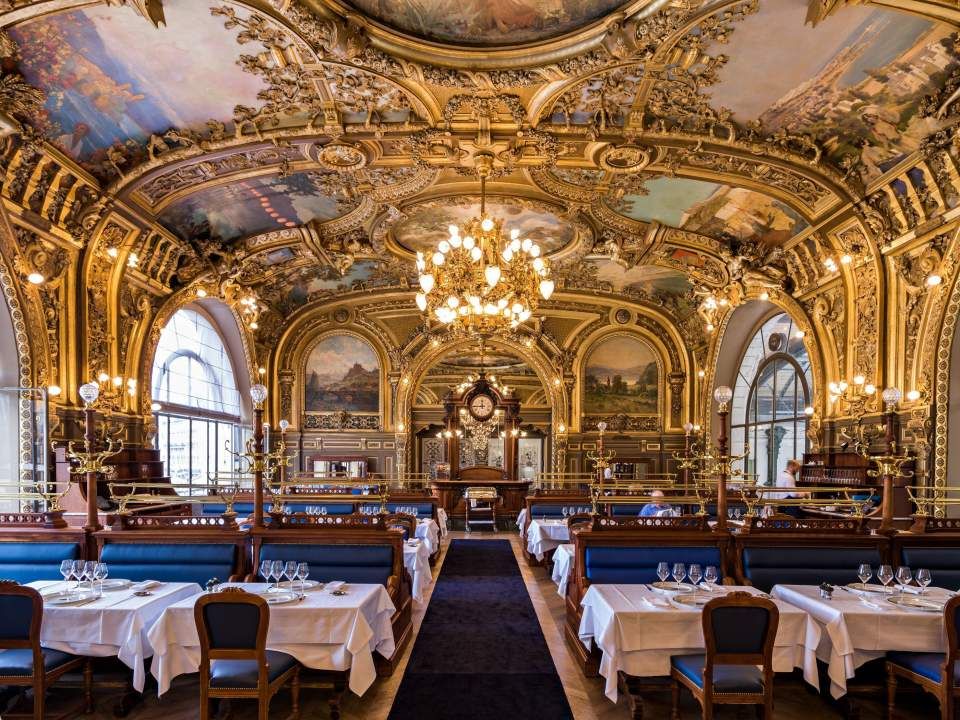 Le Train Bleu illustration