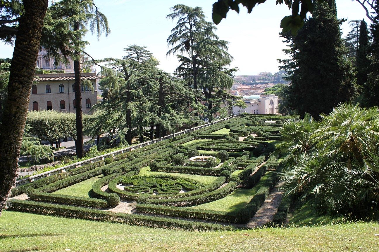 The Vatican Gardens illustration