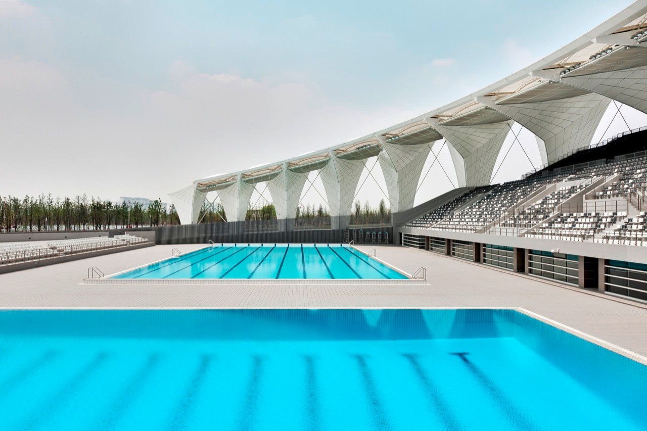Shanghai Oriental Sports Center illustration