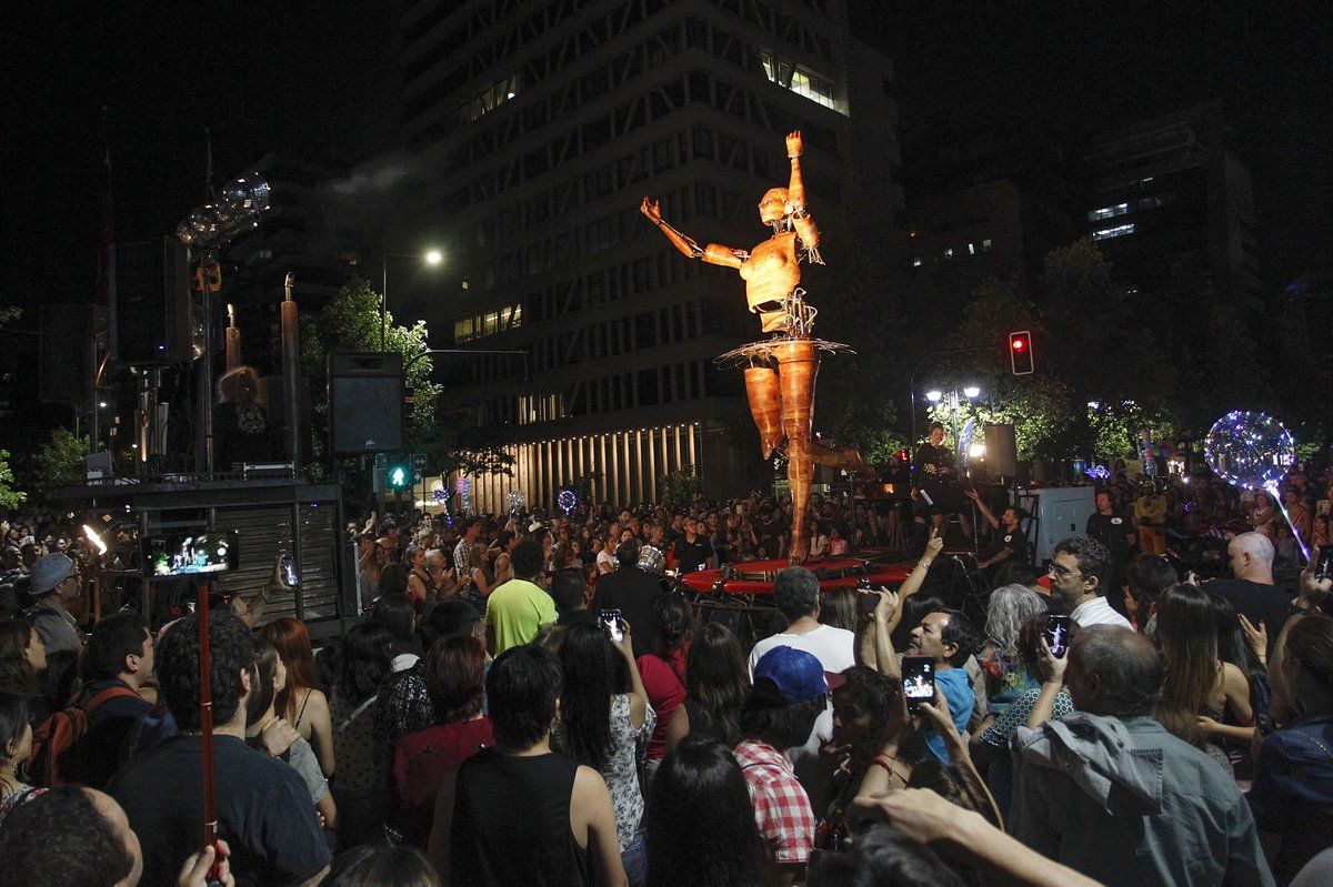 Santiago a Mil International Theatre Festival illustration