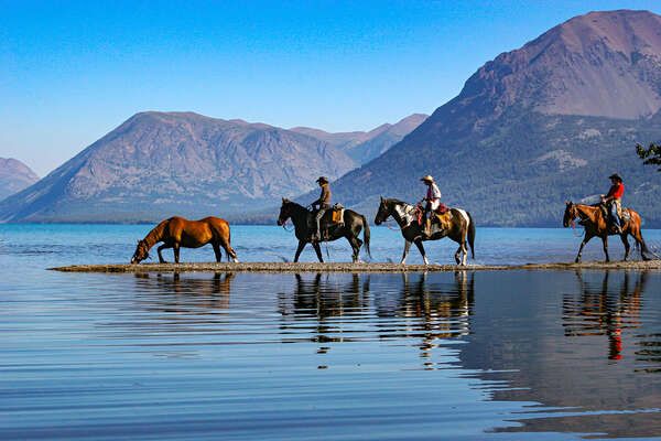 Horseback Riding & Ranches illustration